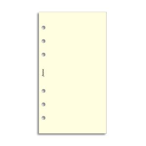Filofax Personal - Plain Notepaper - Cotton Cream
