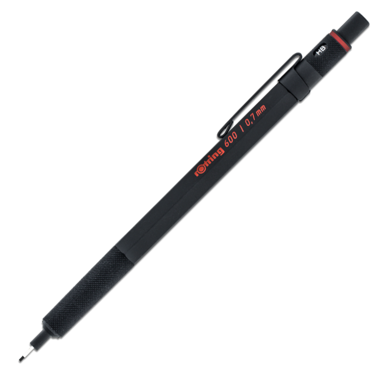 Rotring 600 Mechanical Pencil Black Barrel CHARALS Vancouver, Fine Pens, Luggage, Leather