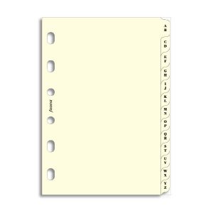 Filofax Pocket - A-Z Index Tabs, 2 Letter
