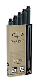 Parker Quink Cartridge - Black