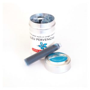 J. Herbin Fountain Pen Cartridge Ink Bleu Pervenche