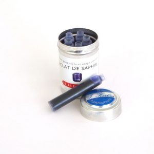J. Herbin Fountain Pen Cartridge Ink Eclat de Saphir