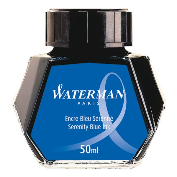 Waterman Ink Bottle Serenity Blue