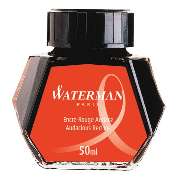 Waterman Ink Bottle Audacious Red