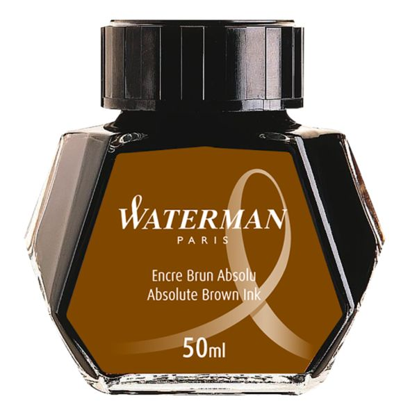 Waterman Ink Bottle Absolute Brown