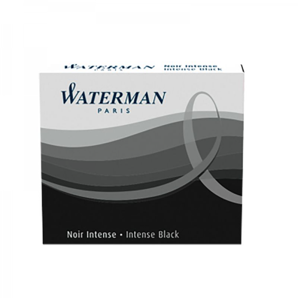 Waterman Long International Cartridge Black