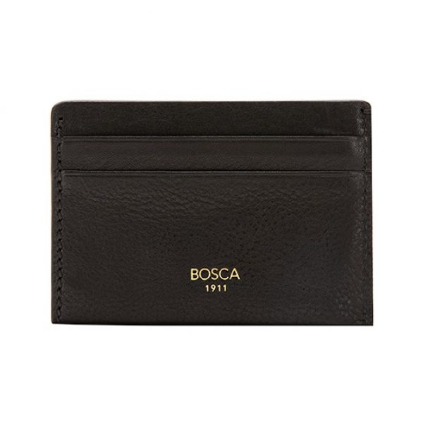 Bosca Washed Weekend Wallet Black
