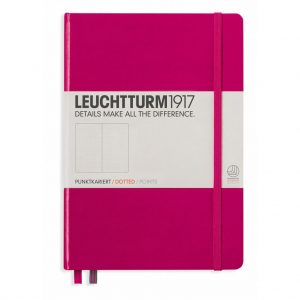 Leuchtturm 1917 Medium A5 Dot Grid Notebook - Berry
