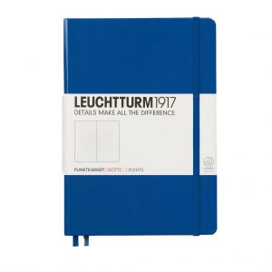 Leuchtturm 1917 Medium A5 Dot Grid Notebook - Royal Blue
