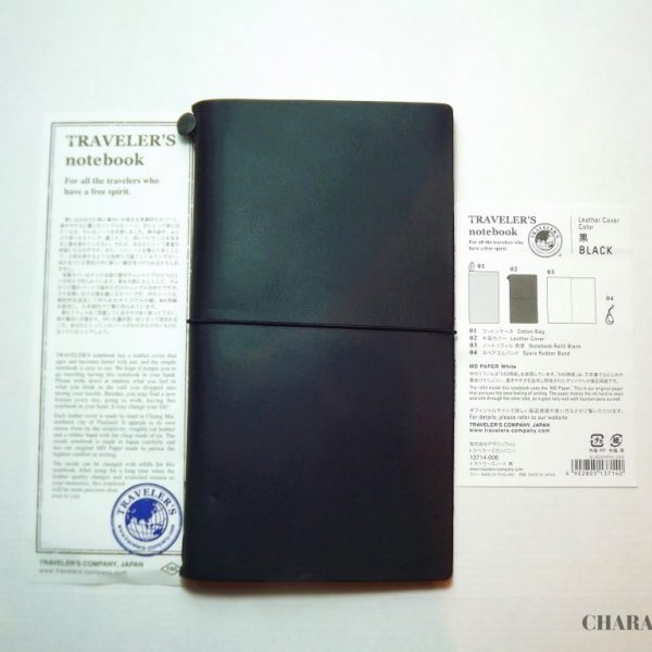 Traveler's Company Notebook Regular - Black
