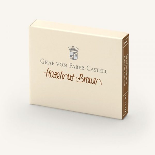 Graf Von Faber-Castell Ink Cartridges - Hazelnut Brown