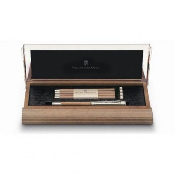 Graf von Faber-Castell Perfect Pencil Desk Set - Brown Alderwood