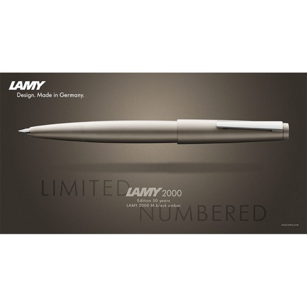 Lamy Special Edition Black Amber 2000 Fountain Pen
