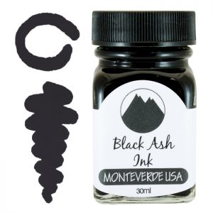 Monteverde Ink Bottle 30ml - Black Ash