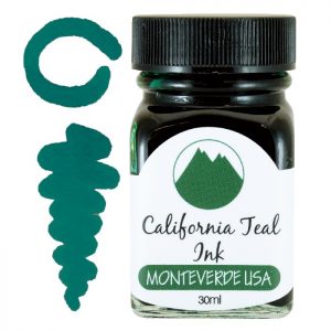 Monteverde Ink Bottle 30ml - California Teal