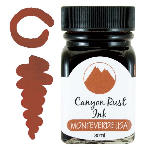 Monteverde Ink Bottle 30ml - Canyon Rust