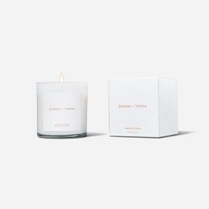 Brand & Iron Candle - Jasmine + Vetiver