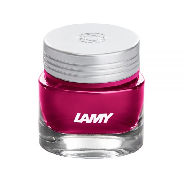 Lamy Crystal Ink Bottle - Rhodonite