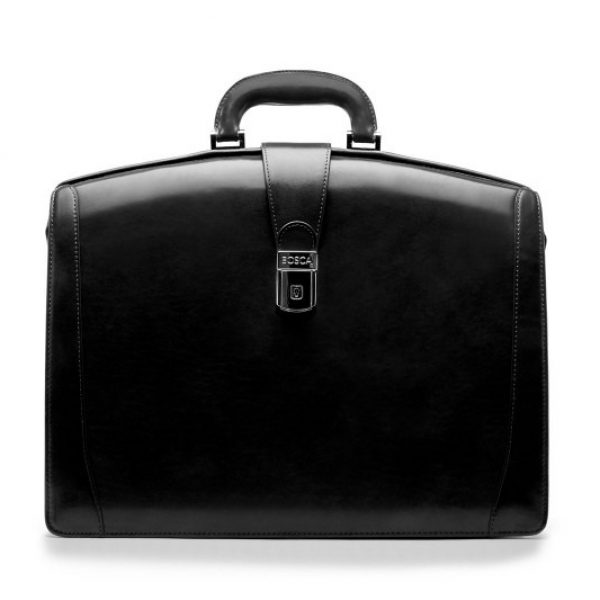 Bosca Partners Briefcase Black