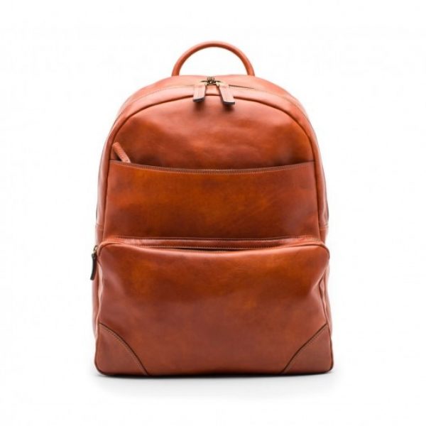 Bosca Dolce Leather Backpack