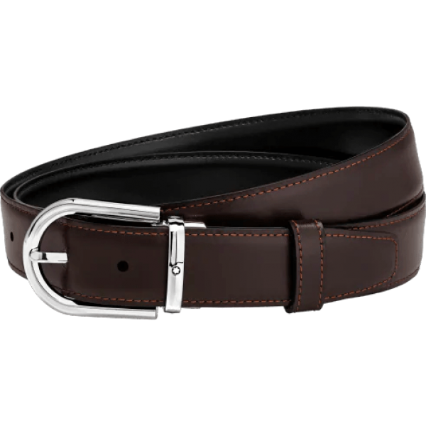 Montblanc Black/Brown cut-to-size Business Belt