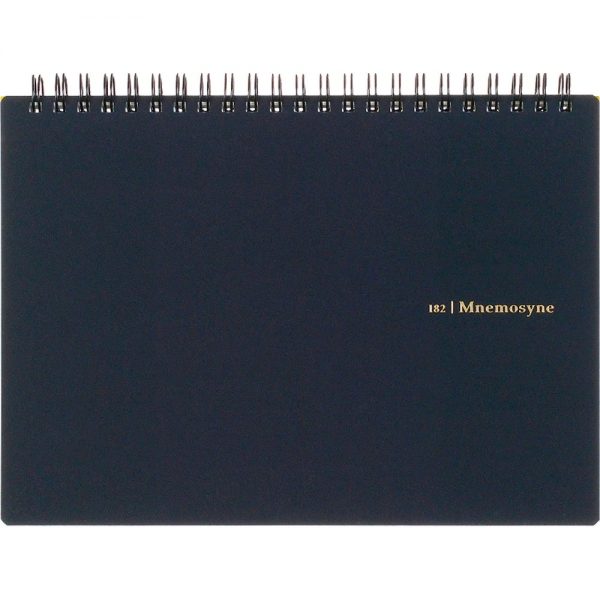 Maruman Mnemosyne N182A Notebook - A5 Landscape Grid