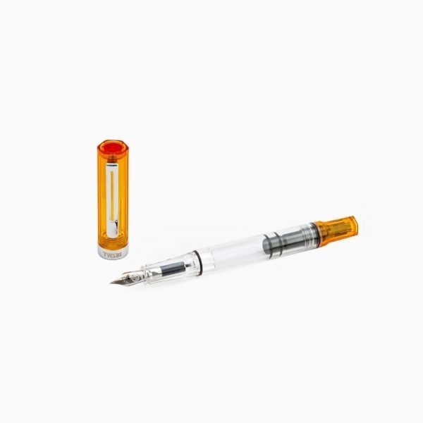 TWSBI Eco Transparent  Orange Fountain Pen