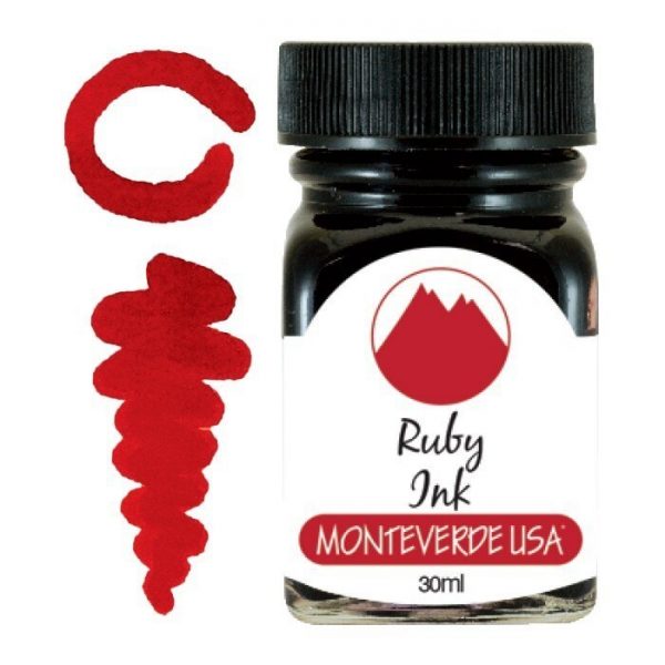 Monteverde Ink Bottle 30ml - Ruby