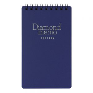 Midori Diamond Memo L Grid - Blue