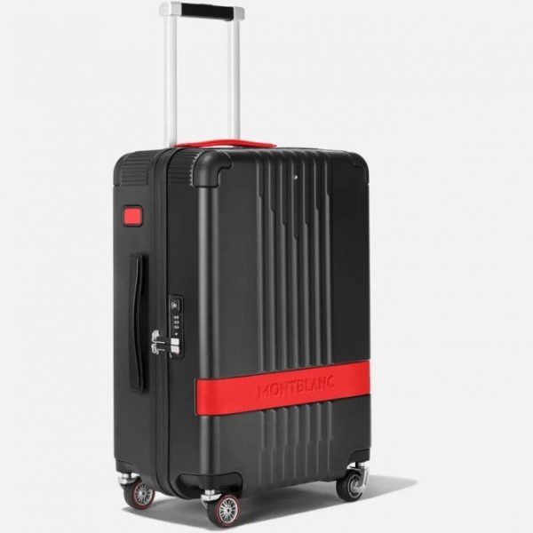 Montblanc My4810 Cabin Pirelli Black red luggage