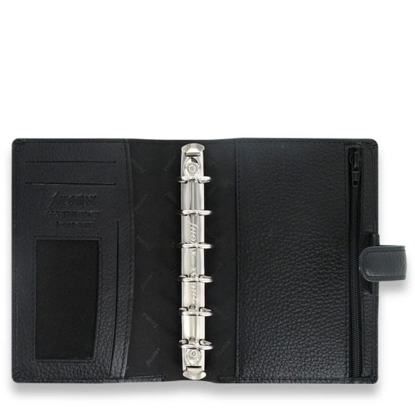 Filofax Finsbury Pocket Organizer - Black